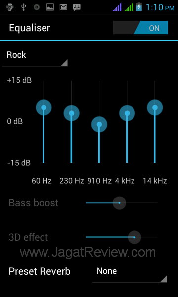 Axioo PicoPad 5 Equaliser