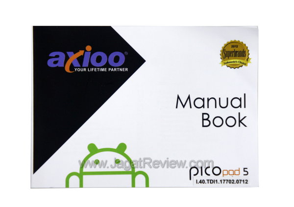 Axioo PicoPad 5 Manual Book