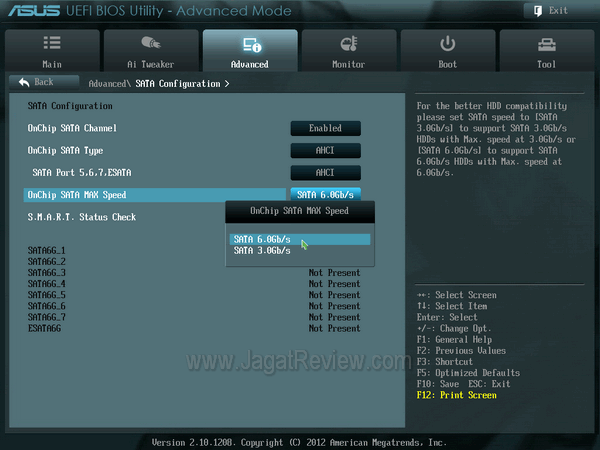 BIOS OnChip SATA MAX