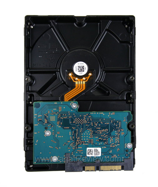 Toshiba 500 GB Tampak Belakang