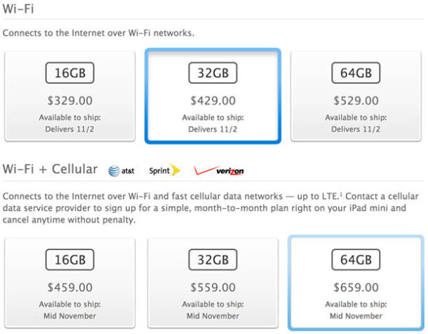 iPad Mini LTE