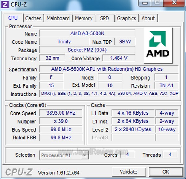 Amd A8 5600k Apu With Radeon Hd Graphics Driver Review Processor AMD A8-5600K: APU Trinity 1 Jutaan Rupiah • Jagat Review