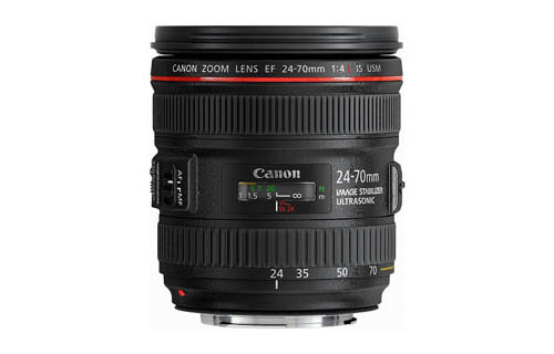 Canon EF24 70mm F4L IS USM lens