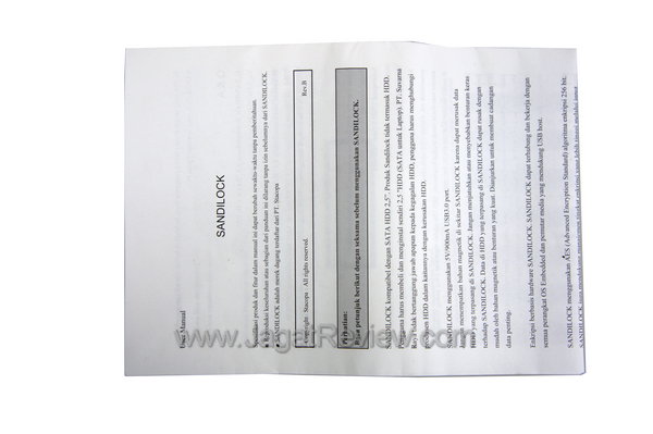 Sandilock Dokumentasi
