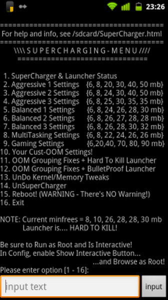 Supercharger Script
