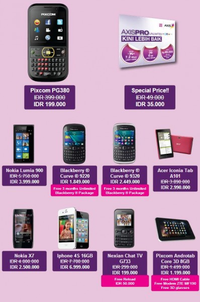 axis promo indocomtech 2012 axis promo indocomtech 2012