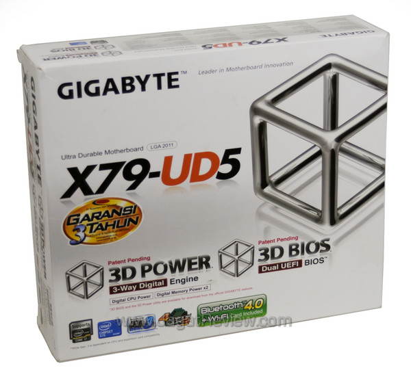gigabyte x79-ud5 front box gigabyte x79 ud5 front