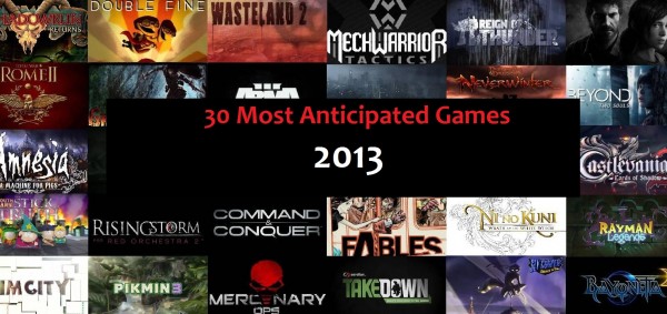 30 most anticipated games