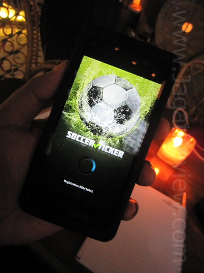 Soccer-Ticker Soccer Ticker