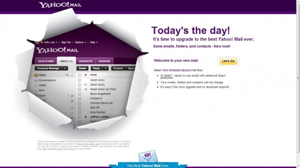 Yahoo Mail baru