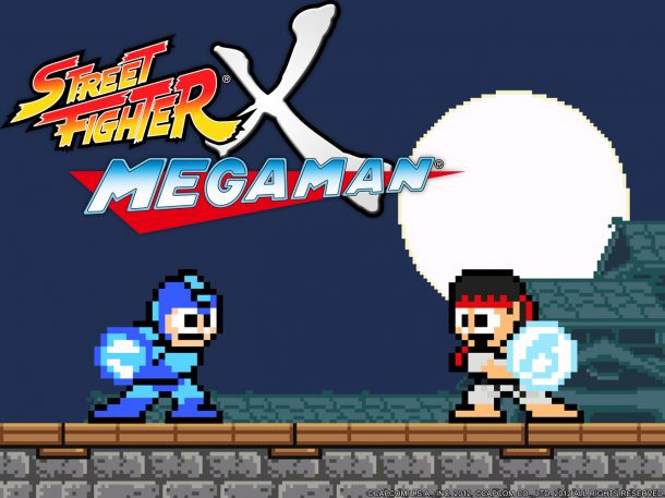 Capcom Siap Rilis Mega Man X Street Fighter 4 megaman x street fighter1