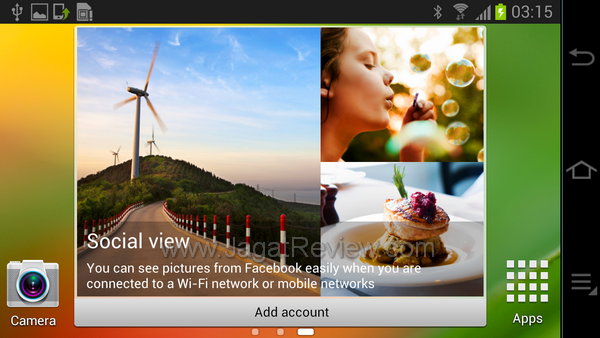 Samsung Galaxy Camera Homescreen 3