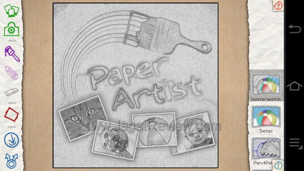 Samsung Galaxy Camera Paper Artist