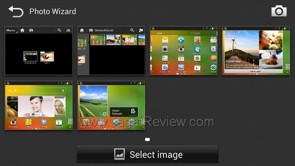 Samsung Galaxy Camera Photo Wizard