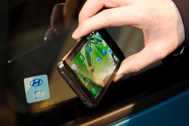 hyundai nfc car