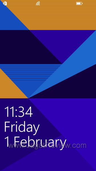 HTC Windows Phone 8x Lock Screen