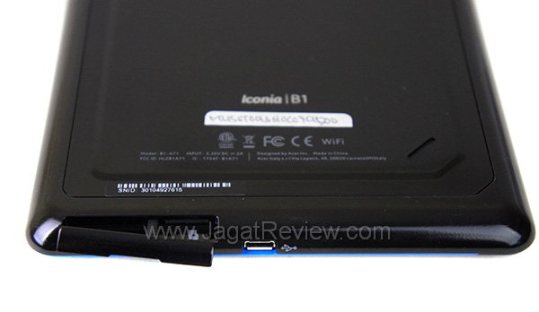 Acer Iconia B1 Sisi Bawah