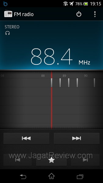 Sony Xperia V FM Radio