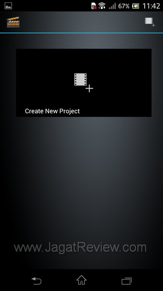 Sony XperiaTX Android Movie Editor