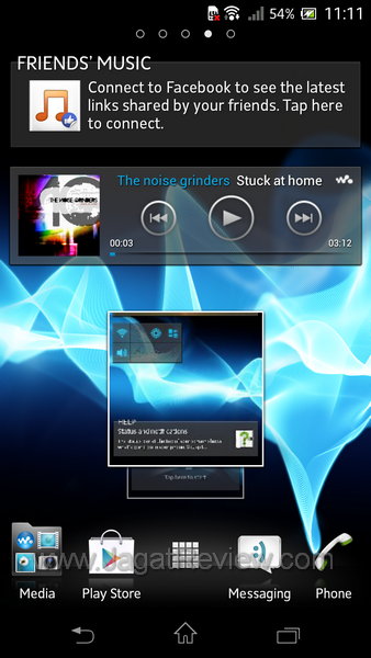 Sony XperiaTX Homescreen 4
