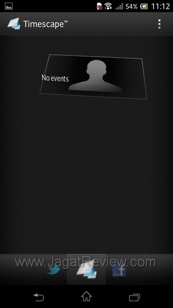 Sony XperiaTX Timescape