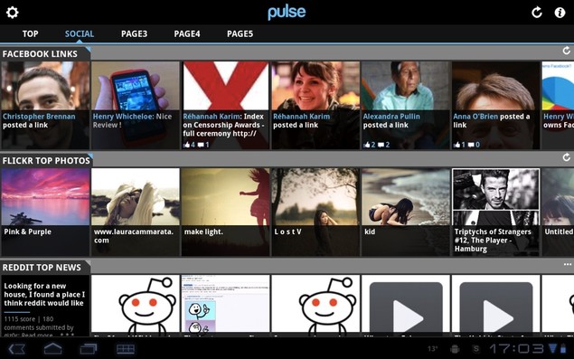 pulse app review android honeycomb 7