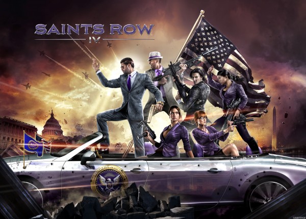 saints row 4 logo