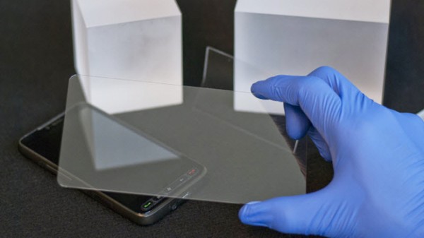 Grown Sapphire touch screen covers are scratch-proof, the manufacturer claims. sapphire CoverTouchScreen