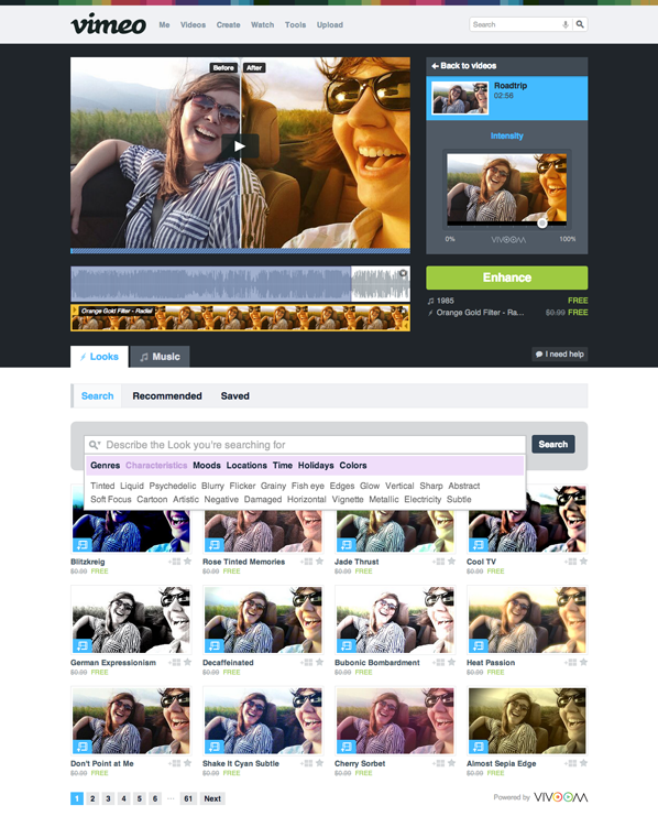 vimeo filter vimeo filter