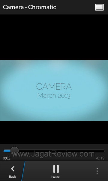 Blackberry Z10 - Movie Blackberry Z10 Movie