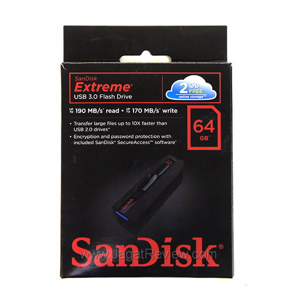 SanDisk Extreme 64 GB Kemasan