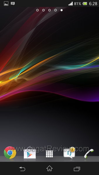 Sony Xperia Z Homescreen 5