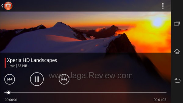 Sony Xperia Z Movie