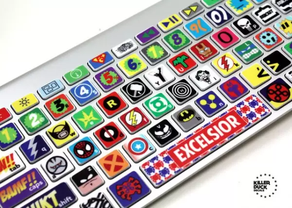 comic book keyboard 1
