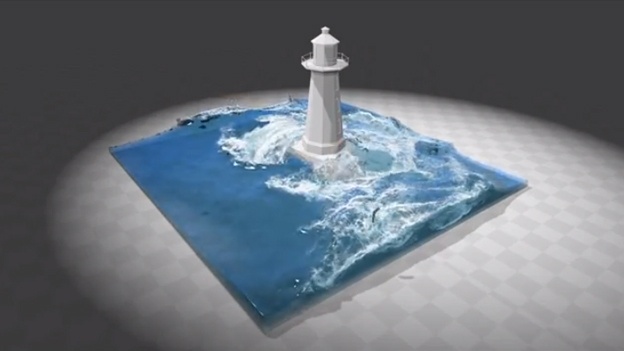 nvidia physx water