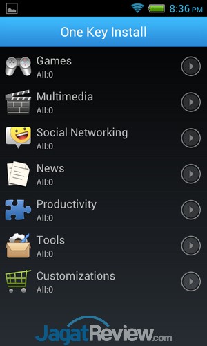 Review Axioo PicoPad 4: Smartphone Android Entry Level untuk Semua Pekerjaan 10 Axioo Picopad 4 - app One Key Install