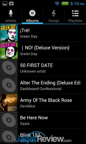 Review Axioo PicoPad 4: Smartphone Android Entry Level untuk Semua Pekerjaan 5 Axioo Picopad 4 - music player album