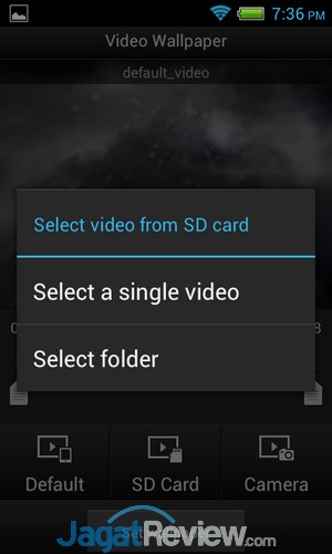Review Axioo PicoPad 4: Smartphone Android Entry Level untuk Semua Pekerjaan 6 Axioo Picopad 4 - wallpaper option video