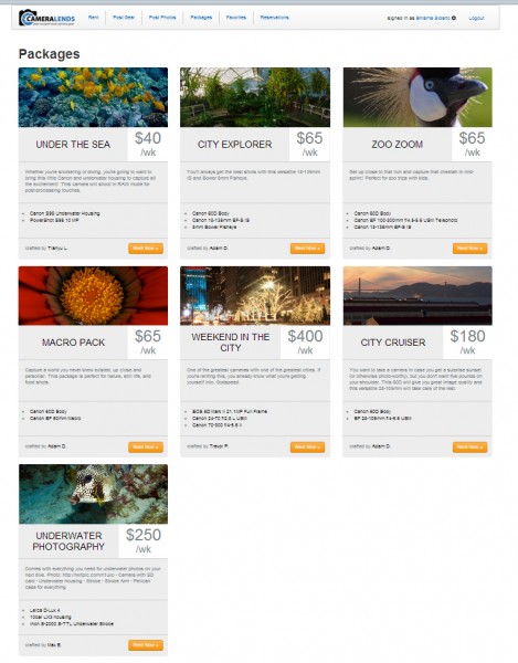 Cameralends_Packages Cameralends Packages