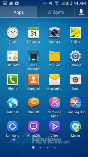Samsung Galaxy S4 - App Drawer