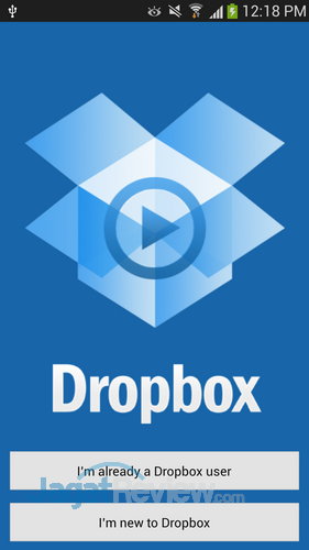 Samsung Galaxy S4 - Dropbox