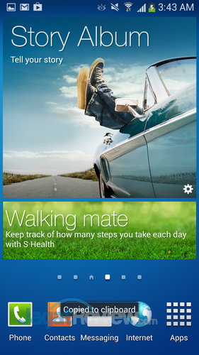 Samsung Galaxy S4 - Homescreen 4