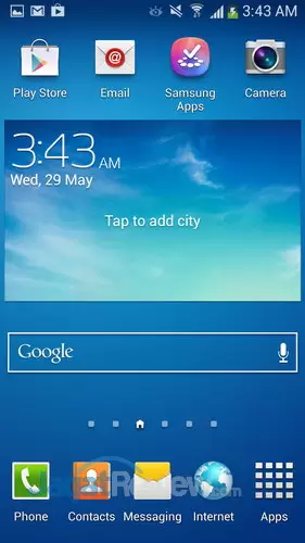 Samsung Galaxy S4 - Homescreen Utama