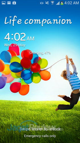 Samsung Galaxy S4 - Lockscreen