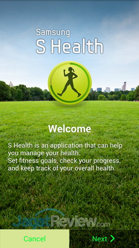 Samsung Galaxy S4 - S Health