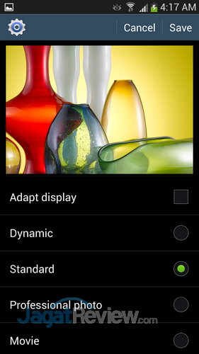 Samsung Galaxy S4 - Screens