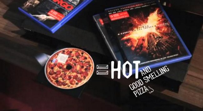 Domino Pizza Ciptakan DVD Beraroma Pizza 6 pizza