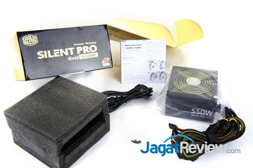 Unboxing Power Supply Cooler Master Silent Pro Gold 550W 6 DSC07100ss