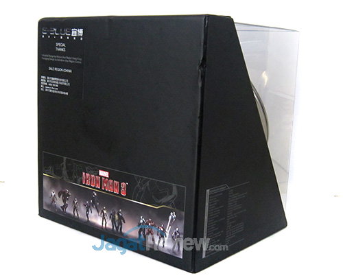 E-Blue Iron Man Mouse - Kemasan Belakang