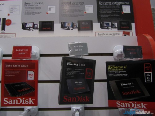 Terakhir, untuk SSD, SanDisk memiliki SanDisk SSD, SanDisk Ultra Plus, dan SanDisk Extreme II.